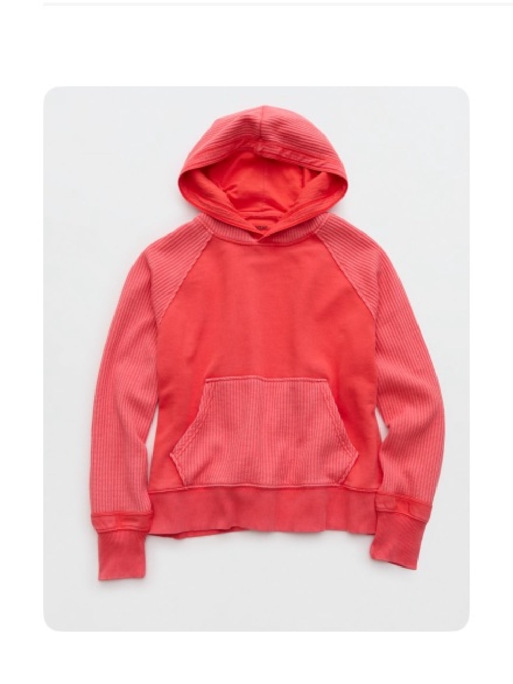 aerie Essential Waffle Hoodie